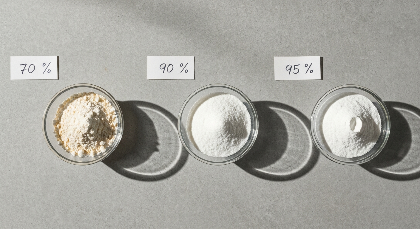 Whey Konzentrat vs. Isolat vs. Hydrolysat — der Unterschied